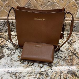 Brown Michael Kors Crossbody